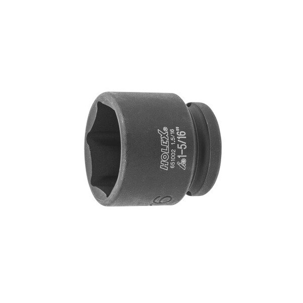 Impact Socket, 1/2 inch Drive, 6 pt, 1.5/16 inch